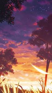 5120 sunset hd wallpapers and background images. Anime Sunset Iphone 5 Wallpaper Id 38651