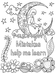 Keep your kids busy doing something fun and creative by printing out free coloring pages. Positive Affirmations Colouring Pages For Kids Messy Yet Lovely