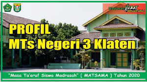 Basen purbayan kotagede yogyakarta 55172. Profil Mts Negeri 3 Klaten Youtube