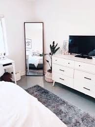 13 apartment decor ideas to copy living room ideas on a budget living room designs liv in 2020 living room decor apartment aesthetic room decor bedroom makeover. Clean Aesthetic Bedroom Blairewilson Fresh Bedroom White Minimal Plant Room Makeover Full Length Mi Bedroom Decor Aesthetic Bedroom Home Decor Bedroom
