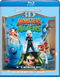 Monsters Vs Aliens America Dvd