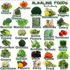 Alkaline Food Chart Perfect For The Nutribullet Alkaline