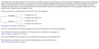 Today, 23 states allow polygraph tests to be admitted as evidence in a trial, and many of those states require. Solved Lie Detectors Are Controversial Instruments Barre Chegg Com