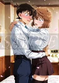 Yahoo!オークション - t灰原哀-工藤新一 名探偵コナン アニメ 同人 A4 ...