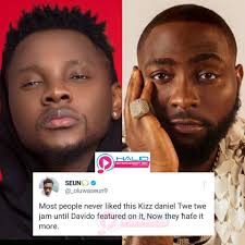 Nigerian Twitter Influencer, Seun expressed his negat!ve feedback, to Kizz  Daniel remixing his trending song “Twe Twe” with Davido. According to him,  people never l!ked the song, and making a remix with