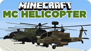 It is a really cool helicopter which you can use to explore minecraft from the . Mc Helicopter Mod 1 7 10 Jets Passenger Planes 9minecraft Net