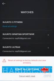 The suunto spartan trainer wrist hr gps sports watch is a stylish gps watch. Hard Reset Suunto Spartan Ultra How To Hardreset Info