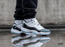 Air Jordan 11 Low Emerald Grailify Sneaker Releases