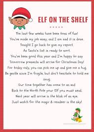 Elf On The Shelf Printable Goodby Letter Elf On Shelf Letter Elf Goodbye Letter Elf Letters