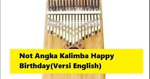 Mar 01, 2021 · not angka kehadiranmu vagetoz. Not Angka Kalimba Happy Birthday Versi English Calonpintar Com
