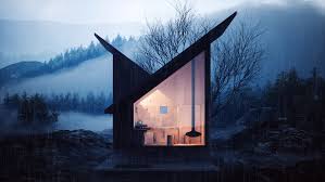 Find small victorian farmhouses & cottages, mansion designs w/turrets & more! Mountain Refuge Is A Concept For A Tiny Cabin That Could Be Built Anywhere