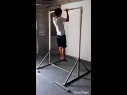 free standing pull up bar test you