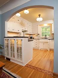 1940s Style Kitchen Houzz Bungalow Kitchen Home Remodeling Kitchen Layout