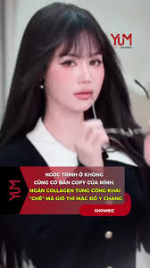 Ngân collagen có đang copy phong cách của Ngọc Trinh. Mặc dù trước đó đã  chê #yumshowbiz #xh #ngoctrinh #ngancollagen