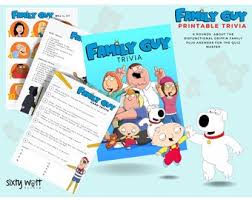 Do you know the secrets of sewing? Family Guy Tv Show Etsy