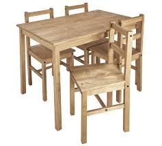 Buy Argos Home Raye Solid Wood Dining Table 4 Chairs Dining Table And Chair Sets Solid Wood Table 4 Chair Dining Table Solid Wood Dining Table