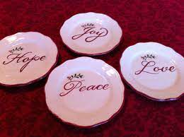 Christmas Dishes Better Homes And Gardens I Have The Joy Plate Would Love To Have The Others Christmas Dishes Christmas Dinnerware Holiday Dinnerware