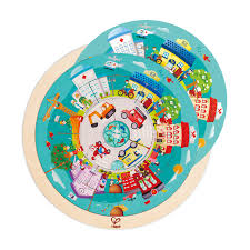 Amazon advertising find, attract, and engage customers: Jobs Roundabout Puzzle E1624 Hape Toys