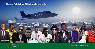 Pictures of wizkid on a private jet as he flies out to london by kingstondome: African Celebrities Who Own Private Jets Economic News In Africa
