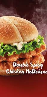 Tangy, spicy, juicy and crispy. Spicy Chicken Mcdeluxe Mcdonald S Malaysia