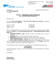 Demikian surat penawaran ini dibuat. Contoh Surat Penawaran Kerjasama Jasa Bengkel Mobil Nusagates