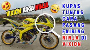 Cari produk aksesori body motor lainnya di tokopedia. Kupas Tuntas Vixion Rasa Ninja Siluman Vijar Youtube