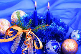Top 10 Golden Blue Christmas Decoration Ideas Modern Christmas Decor