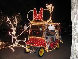 Decorated Golf Cart Golf Cart Decorations Christmas Float Ideas Golf Carts