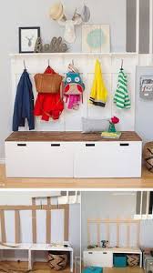 Ikea Hack Diy Mudroom Benches The Mombot Diy Mudroom Bench Ikea Hack Storage Diy Storage Bench
