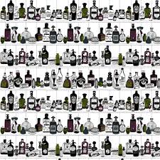 Highly durable and fade resistant. Potions Colour By Dupenny Purple Green Off White Wallpaper Wallpaper Direct