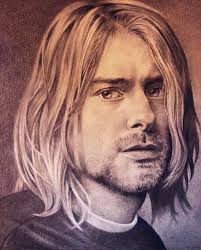 My drawing of Kurt Cobain 💛
