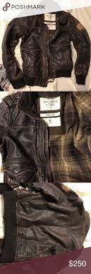 Leather Men S Abercrombie Rollins Jacket Small Jackets Leather Men Abercrombie And Fitch Jackets