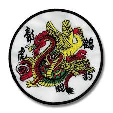 Five Animal Patch Martial Arts Patches Patches Kenpo