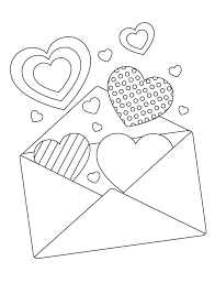 Disegni di amore da colorare da stampare. Disegni Di Cuori Da Colorare Stampare Gratuitamente