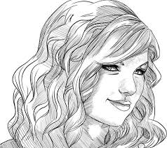 Page 1 of 1 start overpage 1 of 1. Taylor Swift 123948 Celebrities Printable Coloring Pages