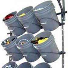 Monkey Bar 5 Gallon Bucket Holder Garaginization Dfw S Garage Solution Pros