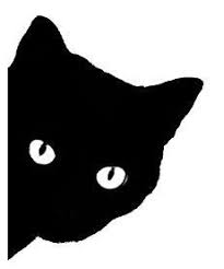 Black And White Cat Drawing Face Cat Face Silhouette Cat Quilt Cat Silhouette Black Cat