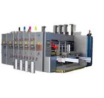Corrugated Carton Box Flexo Printer Slotter Machine / Flexo Printing  Slotting Box Machine