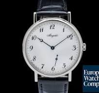 56319) Breguet Classique Automatic Enamel Dial 18K White ...