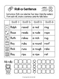 Roll A Sentence R Articulation Printables For Sentence Level Speech Tx Sentences Speech Language Therapy Speech