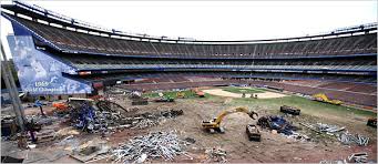 Demolition Takes Shea Stadium Piece By Piece The New York
