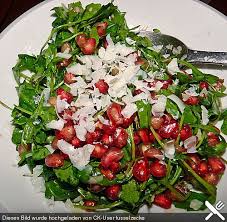 Rucola Granatapfel Salat Mit Pecorino Von Bushcook Chefkoch Granatapfel Salat Salat Rezepte Mit Rucola Salat
