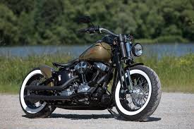 Thunderbike Cattle Crosser H D Cross Bones Flstsb Softail Umbau Harley Davidson Kunst Softail Bobber Harley Davidson Chopper