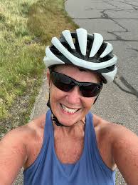 Cyclist's Progress Towards 4000 Miles Goal