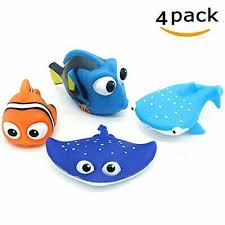 The most common nemo bath toy material is plastic. Toys Hobbies Tv Movie Character Toys Disney Finding Nemo 5 Piece Bath Toys For Baby Brand New