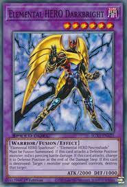 Elemental HERO Darkbright SGX1-ENA25 N Mint 1st YUGIOH Card | eBay