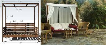 Romantic canopy daybeds for relaxing outdoors. Diy Outdoor Daybed With Canopy