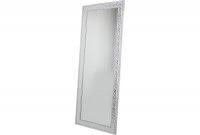 Dekonaz Xl Boydan Dekoratif Duvar Aynasi 53x146cm Gumus Beyaz Aynalar Gumus Duvar