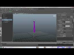 Maya Dynamic Rigging Tutorial Setting Up A Dynamic Neck Tie Using A Hair System And Ik Spline Also Creating A Switc Tutorial Animation Tutorial 3d Tutorial
