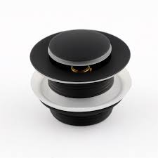 Oil rubbed bronze, chrome, brushed nickel, polished brass 40mm Brass Bathtub Black Pop Up Waste No Overflow Myhomeware